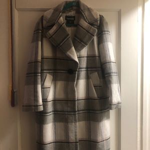 Kensie Coat plaid